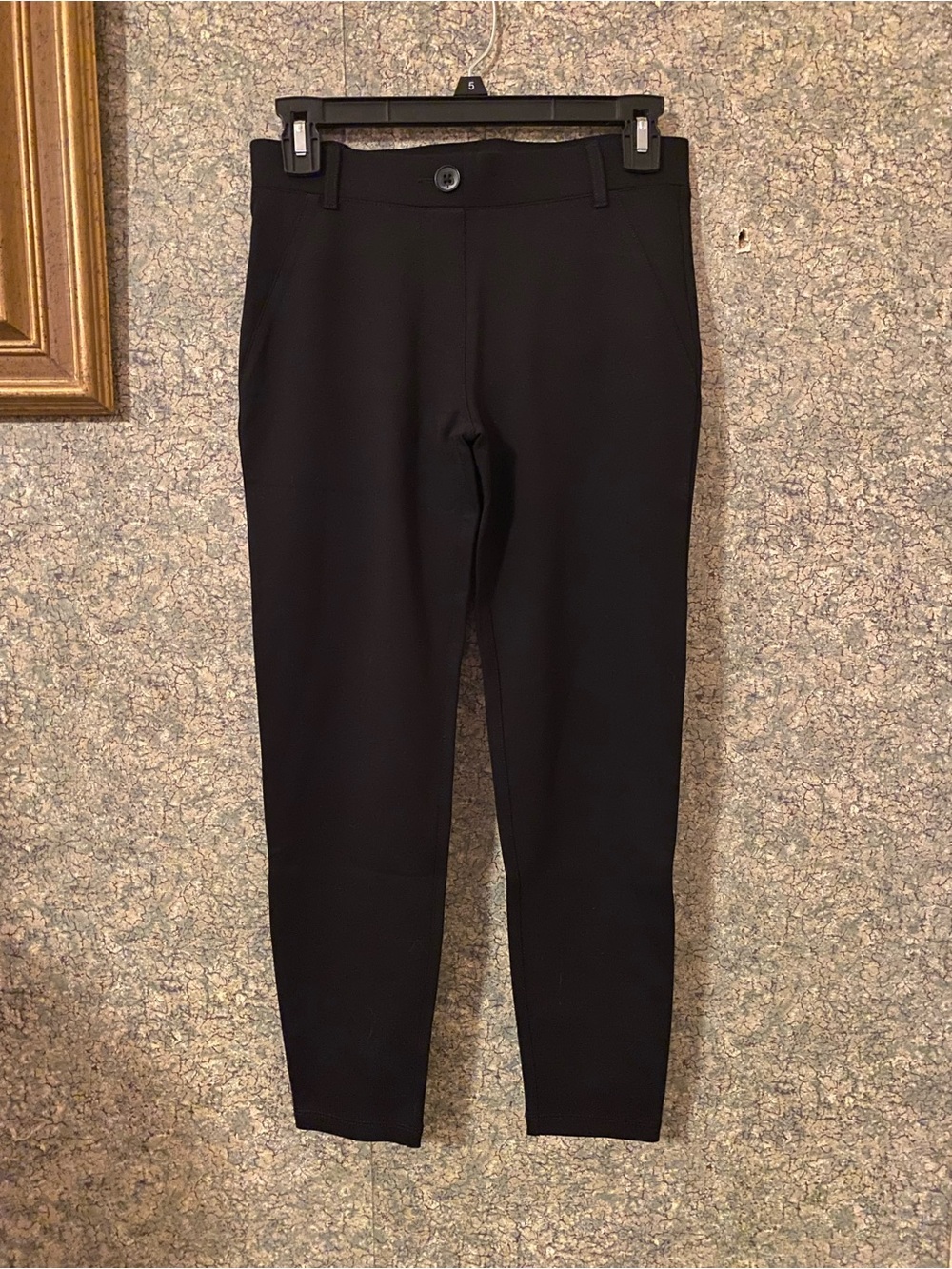 NWOT Betabrand XS petite black pull on leggings dressy comfort ankle pants